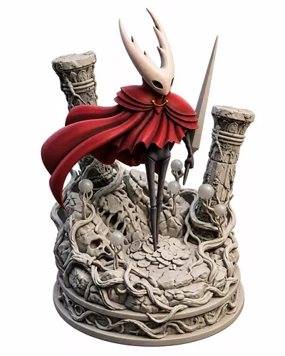 God Master Dark Knight Warrior Printable Character Figure STL 3D