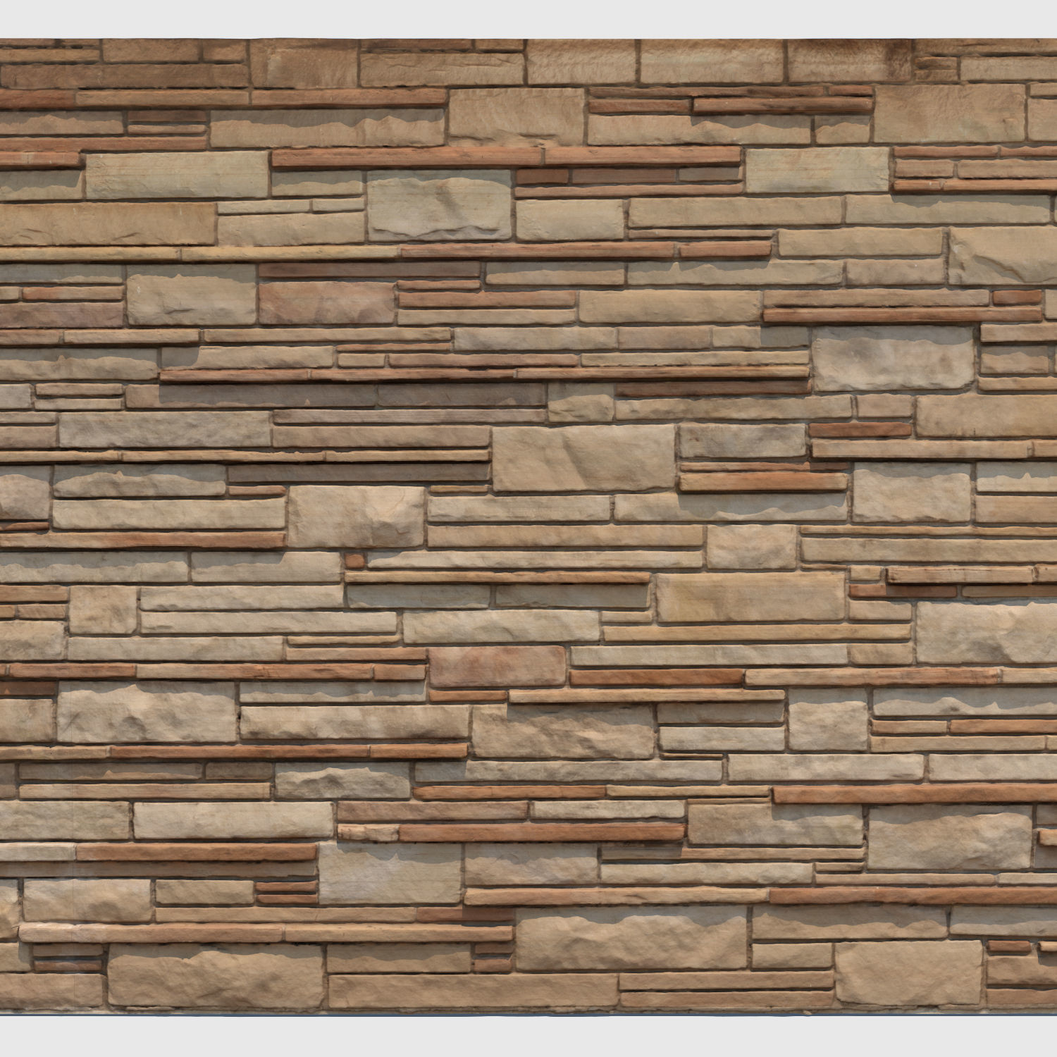 New Brick Wall 3D model_3