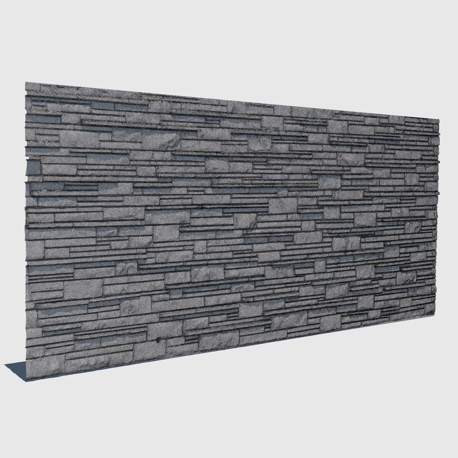 New Brick Wall 3D model_2