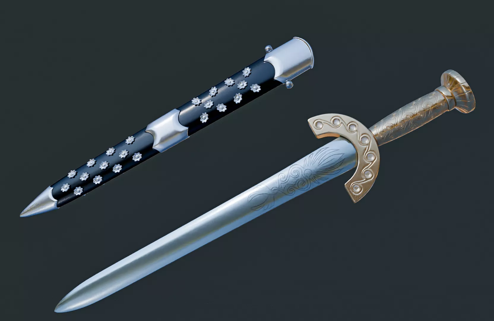 Clash of the Titans Divine Sword 3D print model