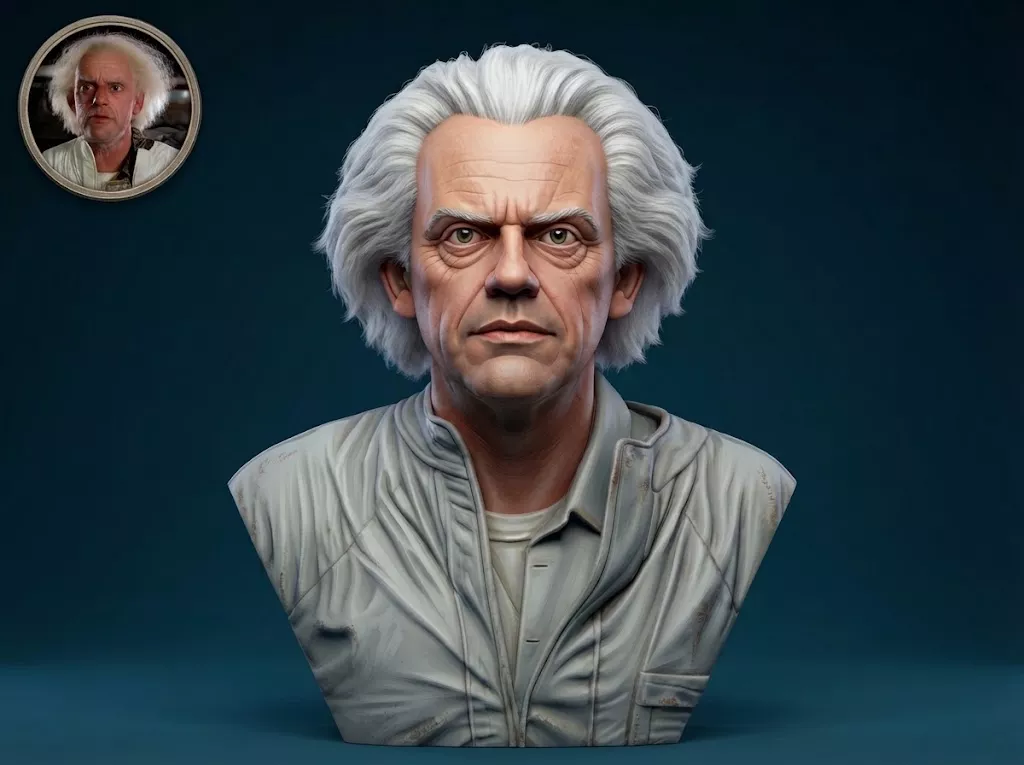 Jeff Lebowski Bust 3D Printable 3D print model