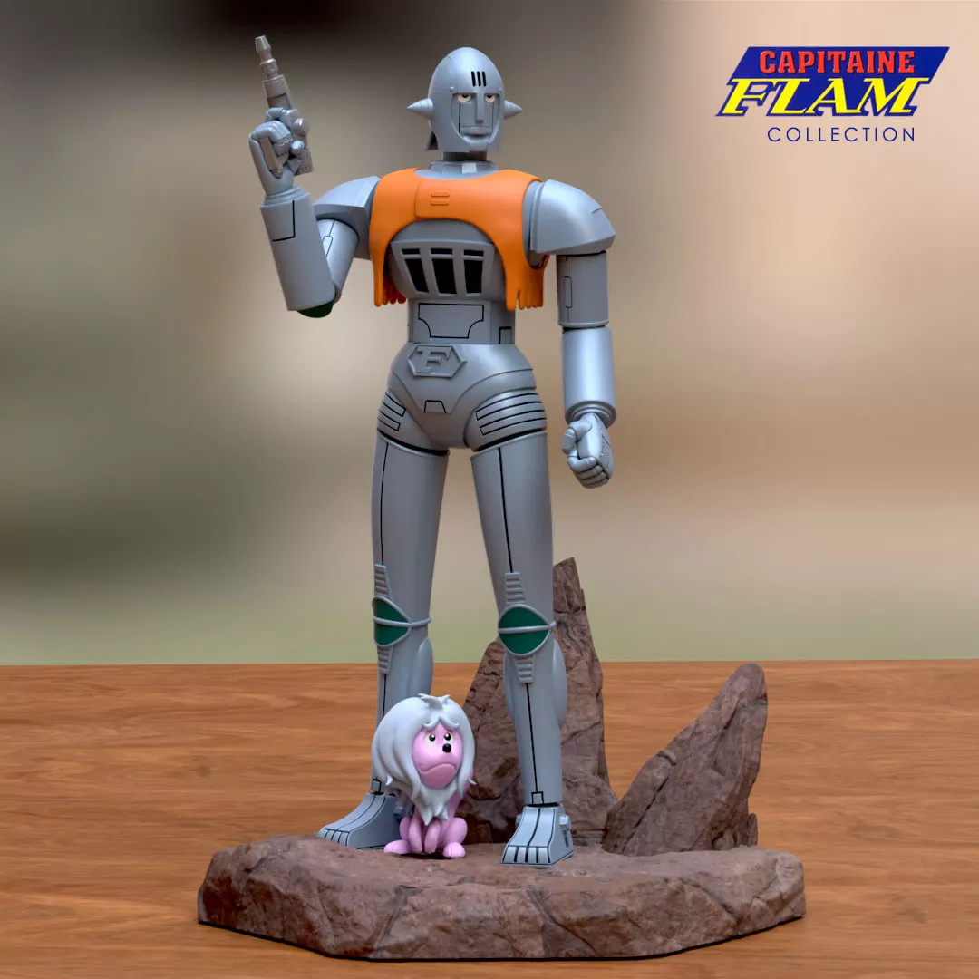 Crag and Limaille Custom 3D STL Figure for 3D Printing 3D print model
