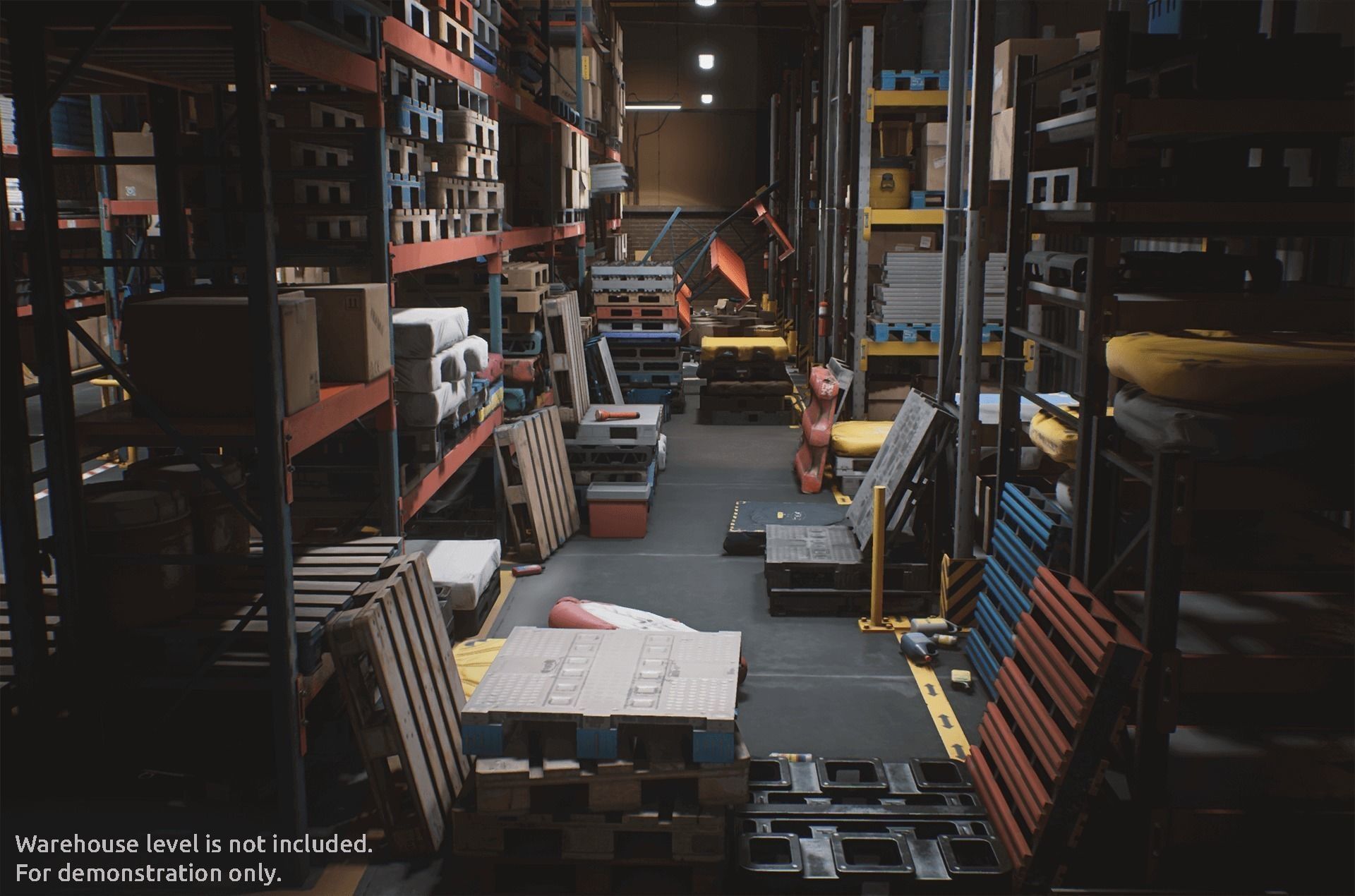 Warehouse Pallets Collection - Unreal Engine Asset Pack Low-poly 3D model_20