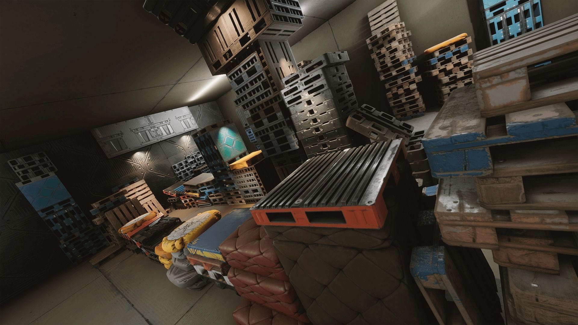 Warehouse Pallets Collection - Unreal Engine Asset Pack Low-poly 3D model_5