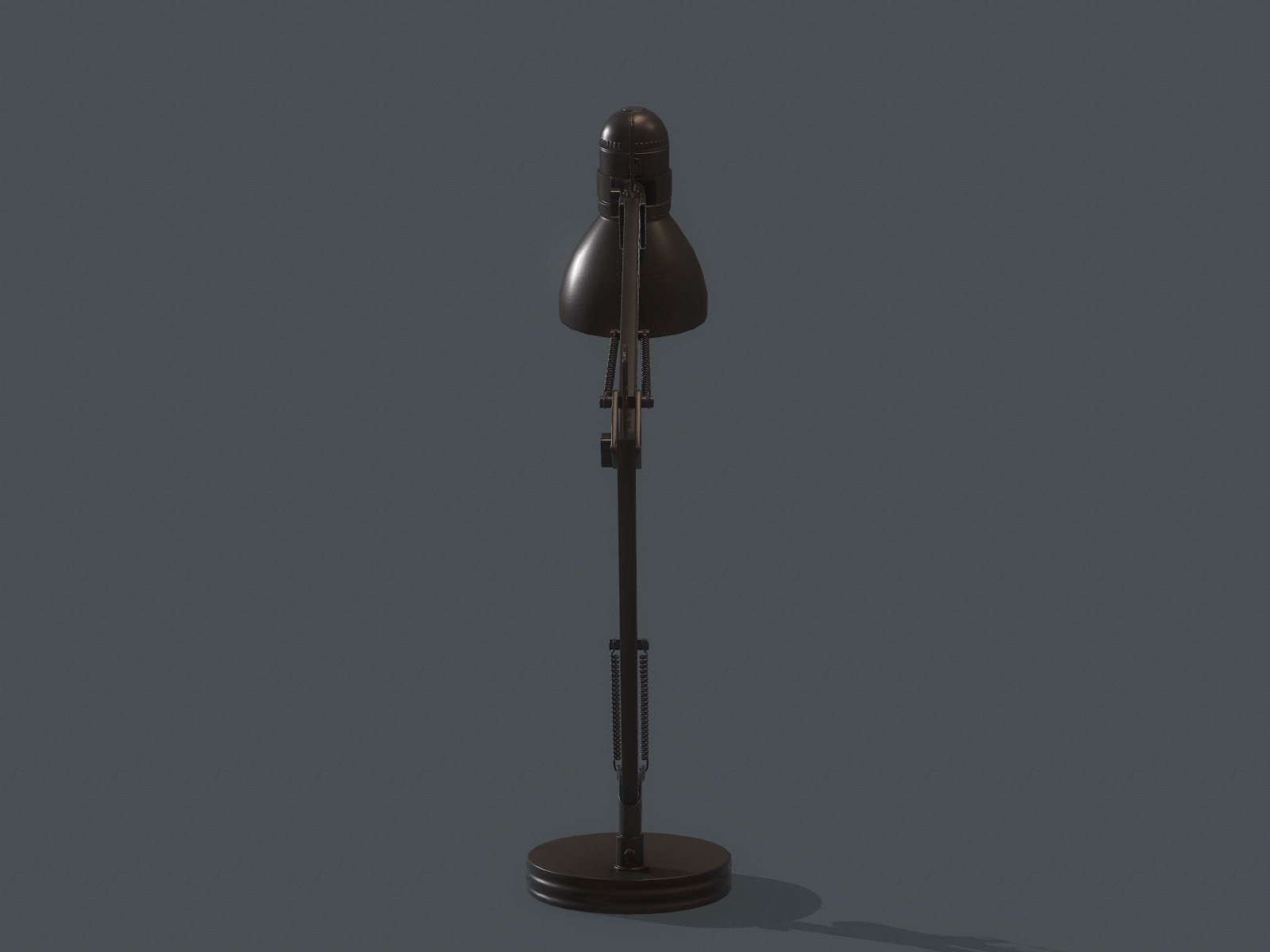 Table lamp Low-poly 3D model_5