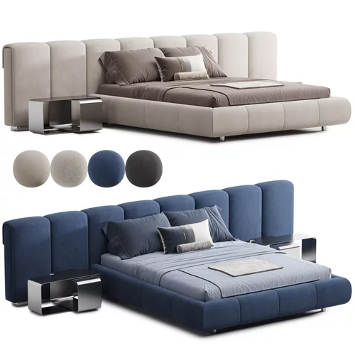 Ruffle Bed