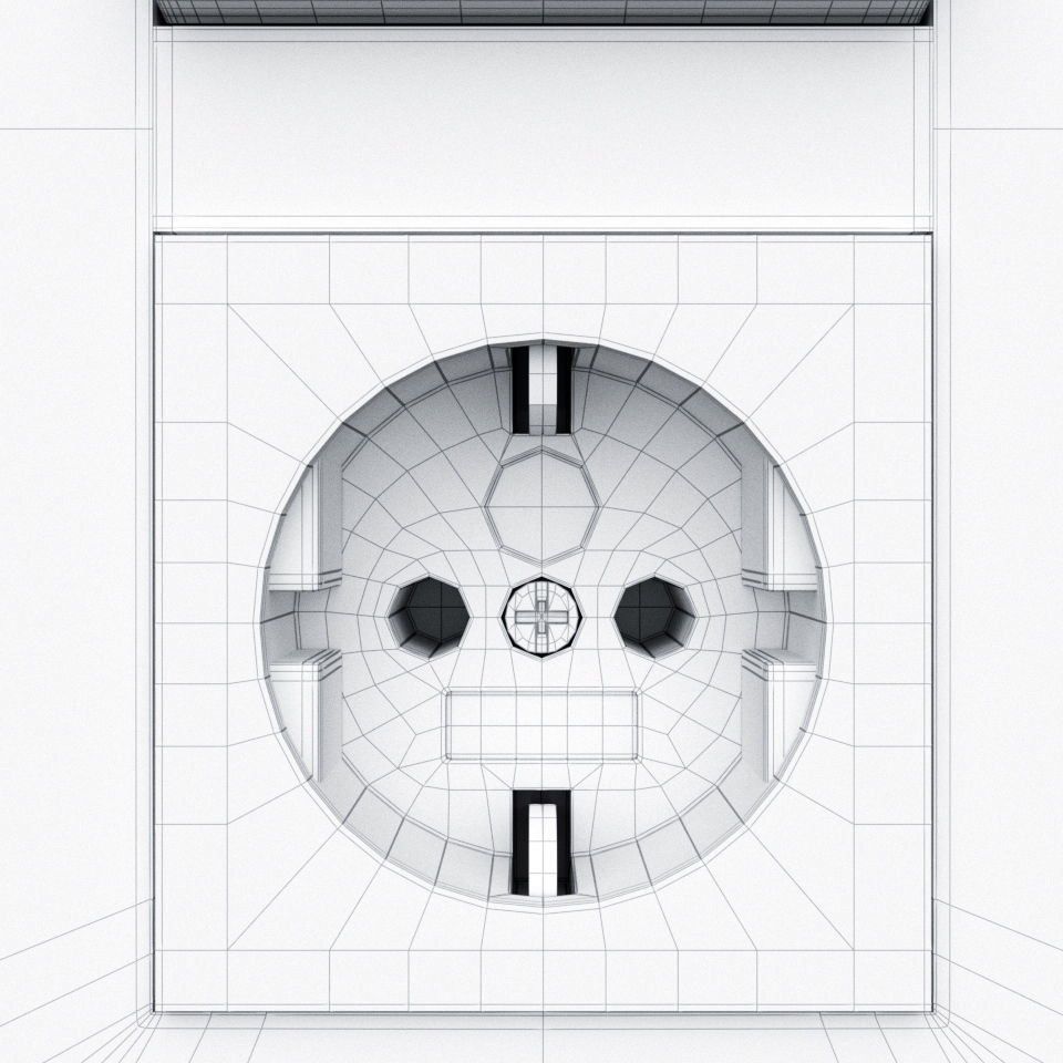 Gira E2- E3-Standard 55  3D model_5