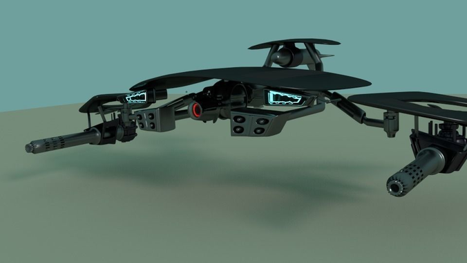 drone 3D model