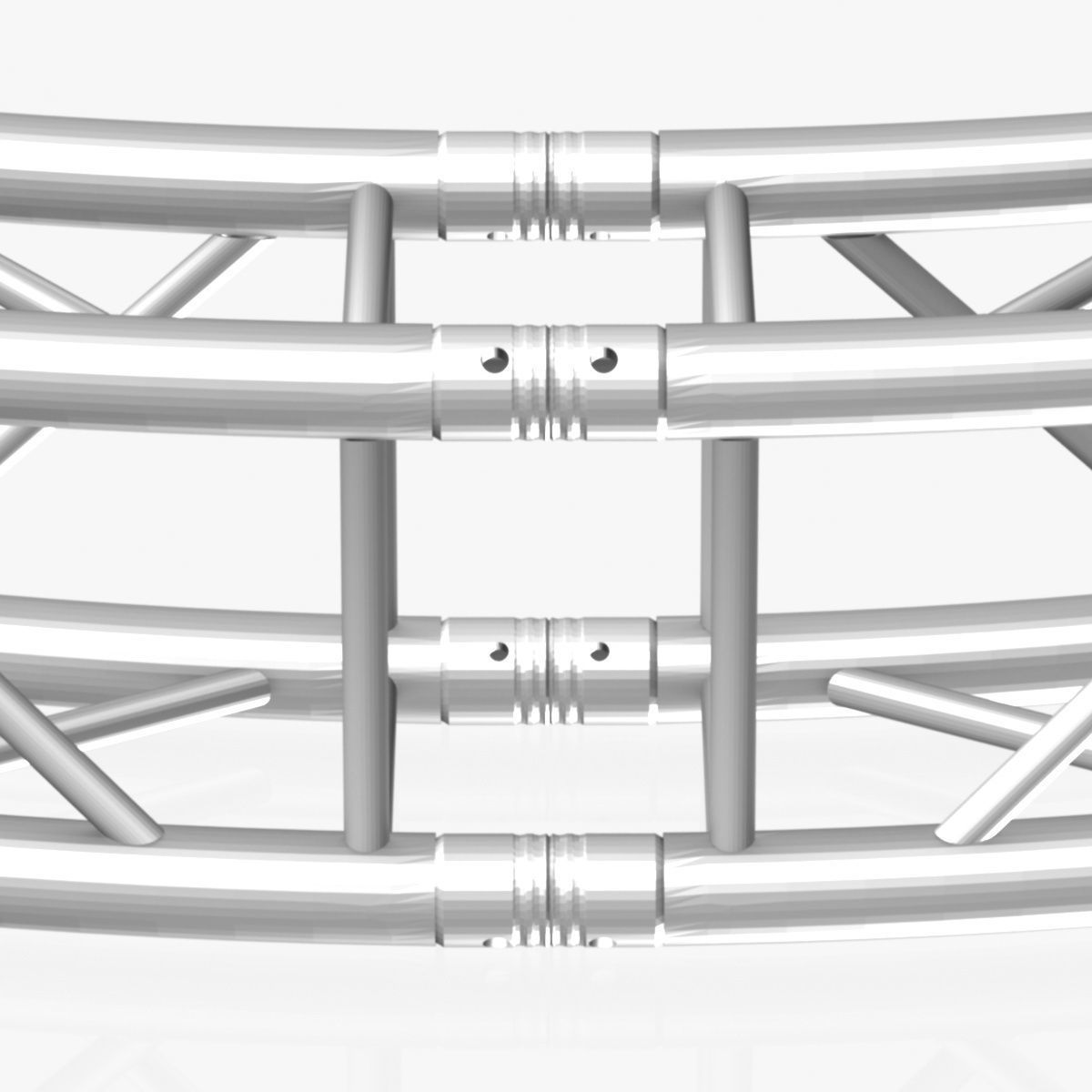 Circle Square Truss - Full diameter 300cm 3D model_6