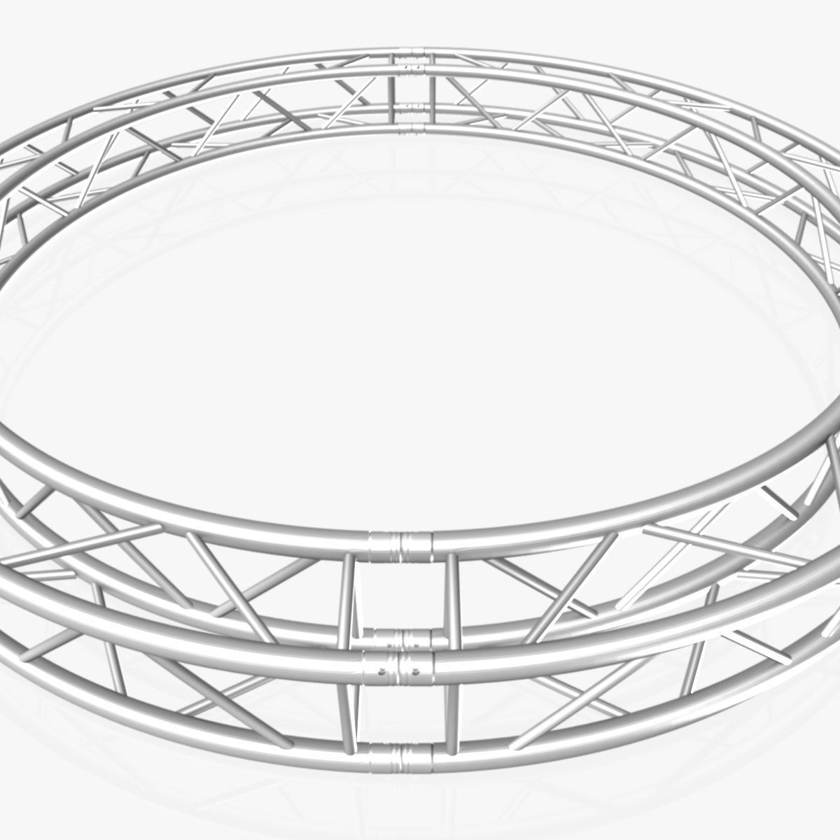 Circle Square Truss - Full diameter 300cm 3D model_1