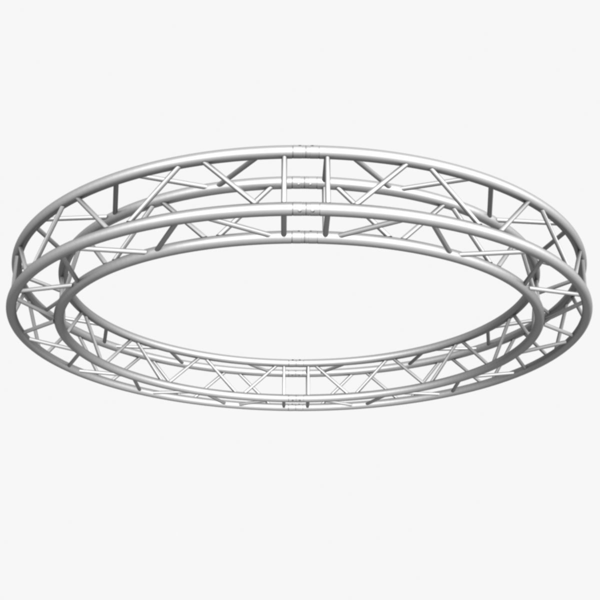 Circle Square Truss - Full diameter 300cm 3D model_2