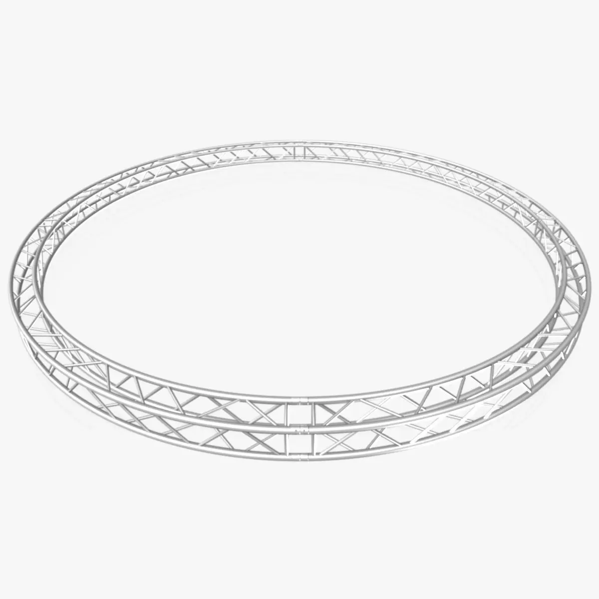 Circle Square Truss - Full diameter 600cm 3D model_0
