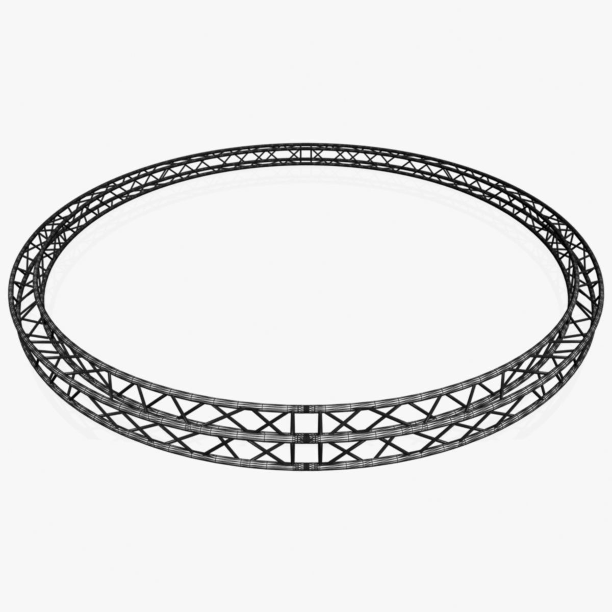 Circle Square Truss - Full diameter 600cm 3D model_8
