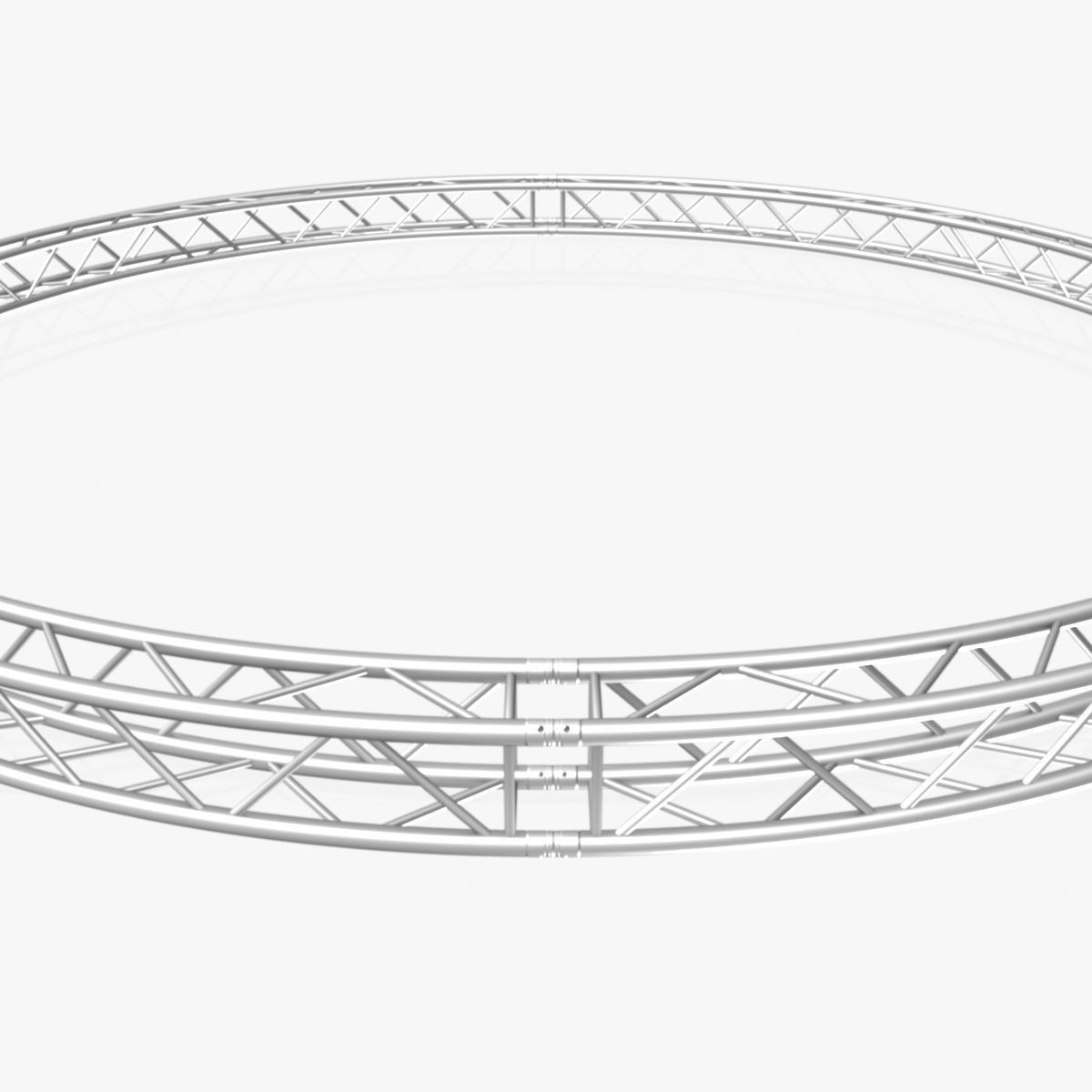 Circle Square Truss - Full diameter 600cm 3D model_1