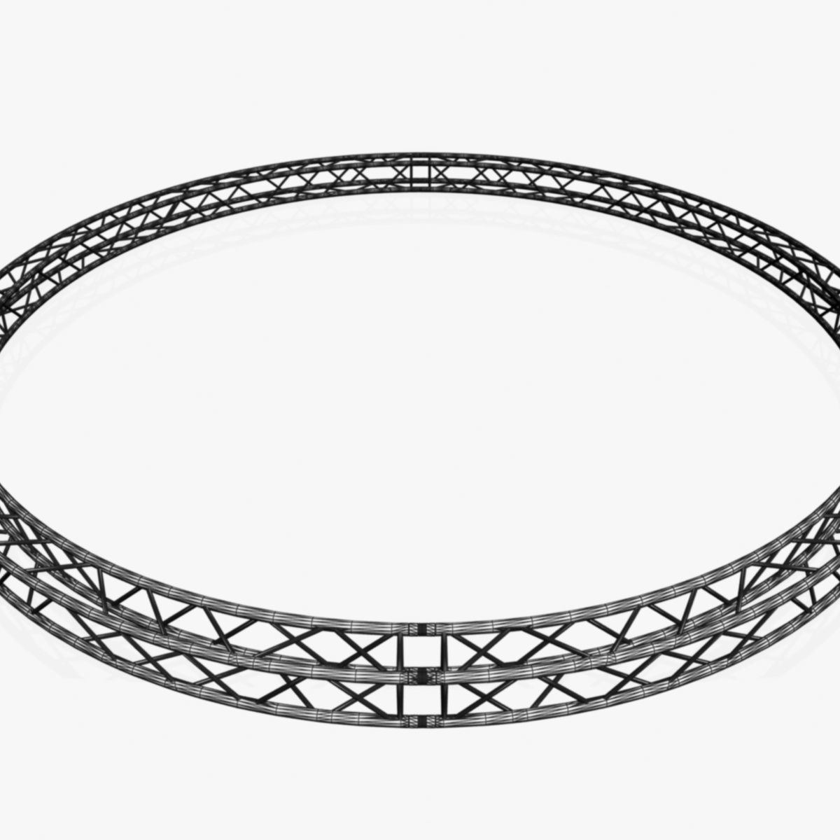 Circle Square Truss - Full diameter 600cm 3D model_9