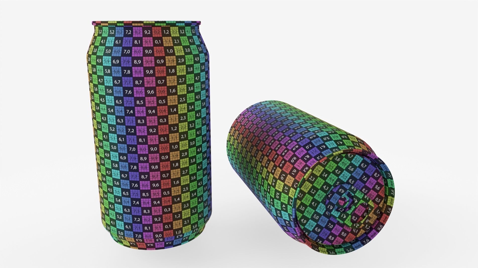 Beverage can 330ml 3D model_6