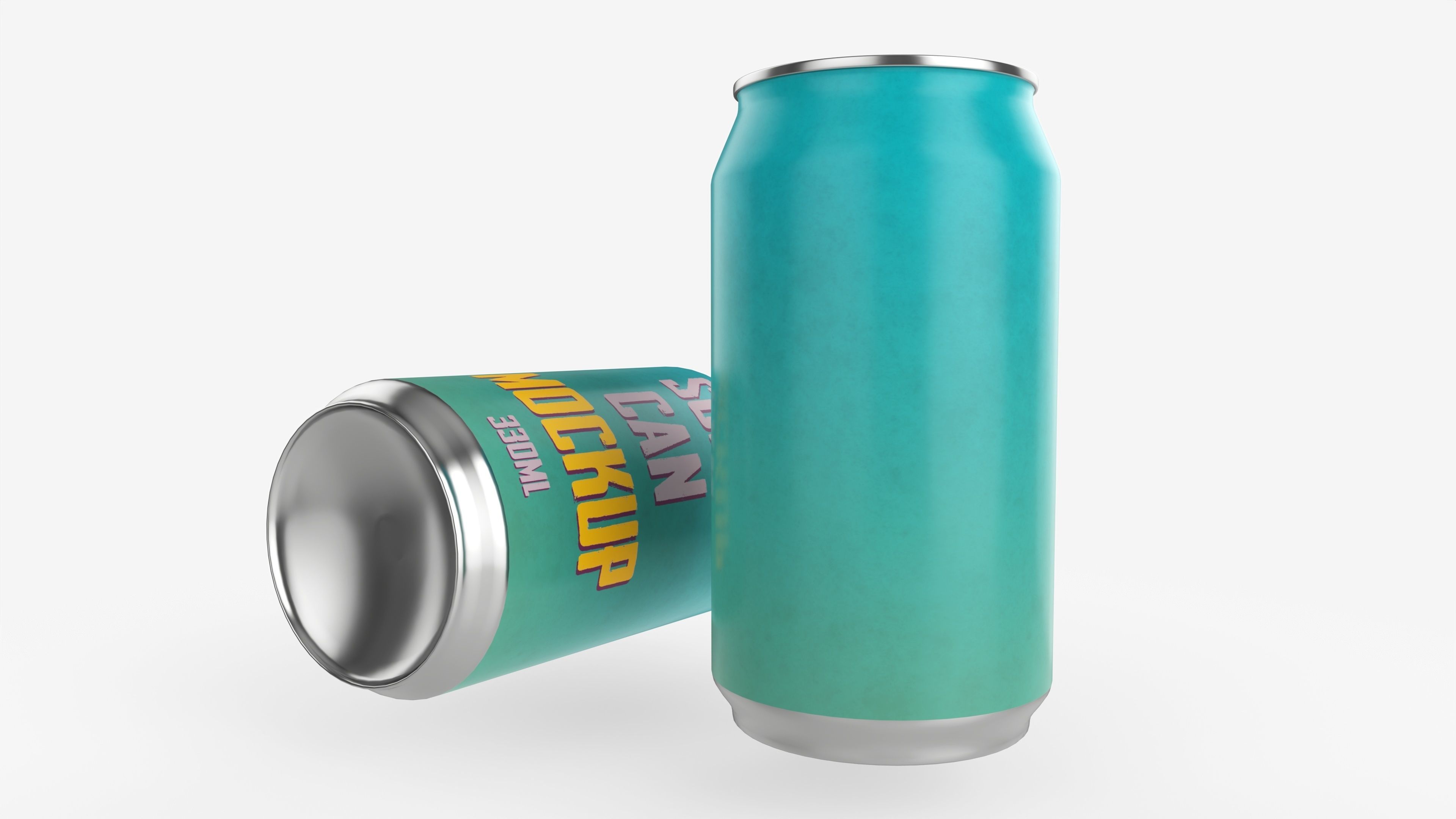 Beverage can 330ml 3D model_3