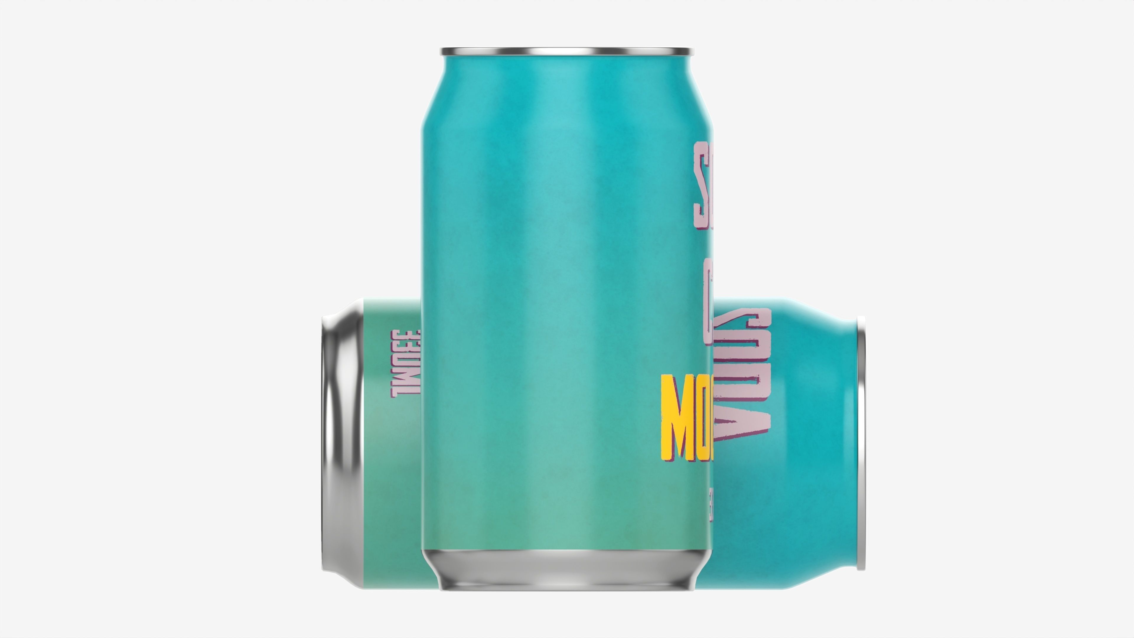 Beverage can 330ml 3D model_5