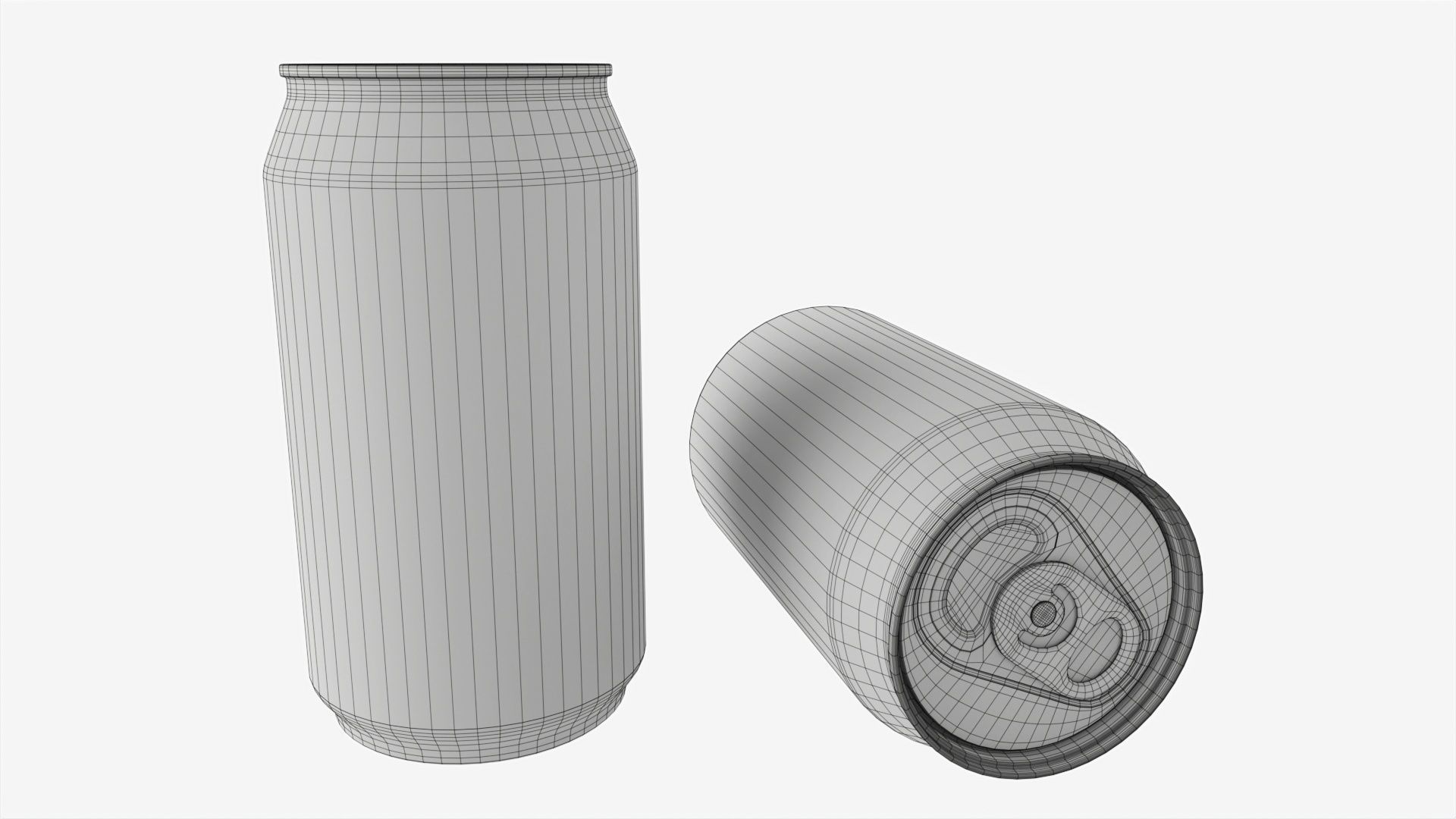 Beverage can 330ml 3D model_7