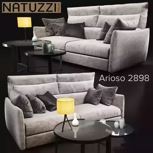 Sofa natuzzi Arioso 3D model