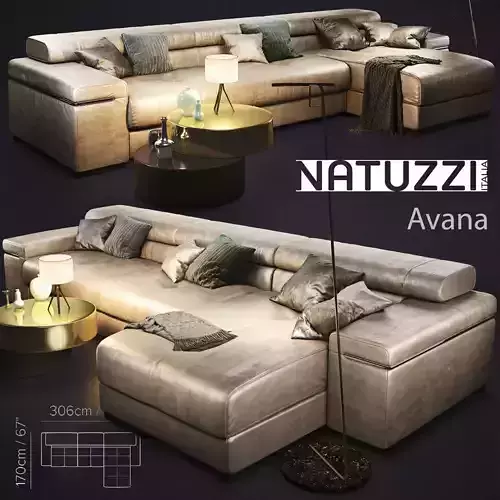 Sofa Natuzzi Avana