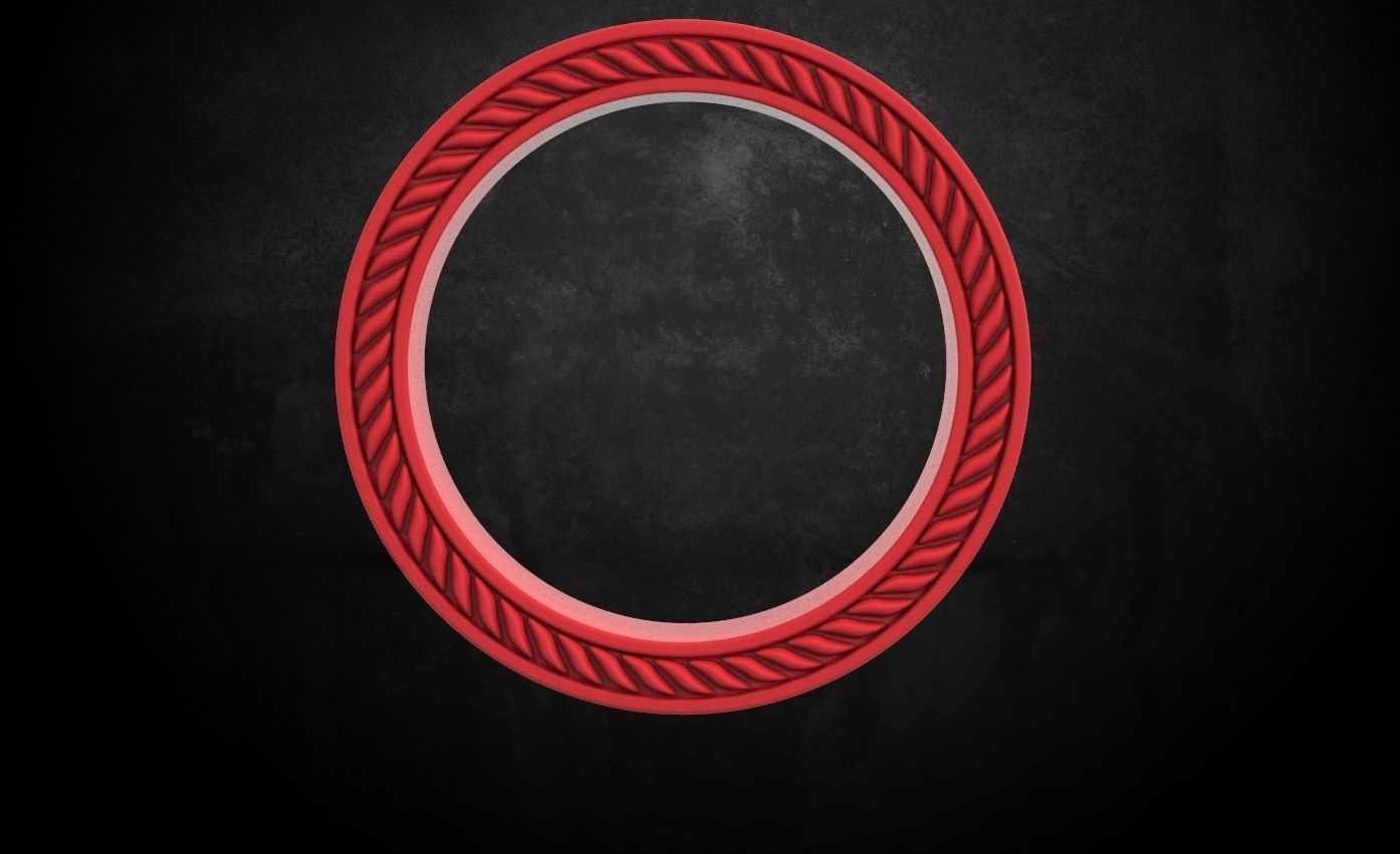 Dragon style ring 134 3D print model_14