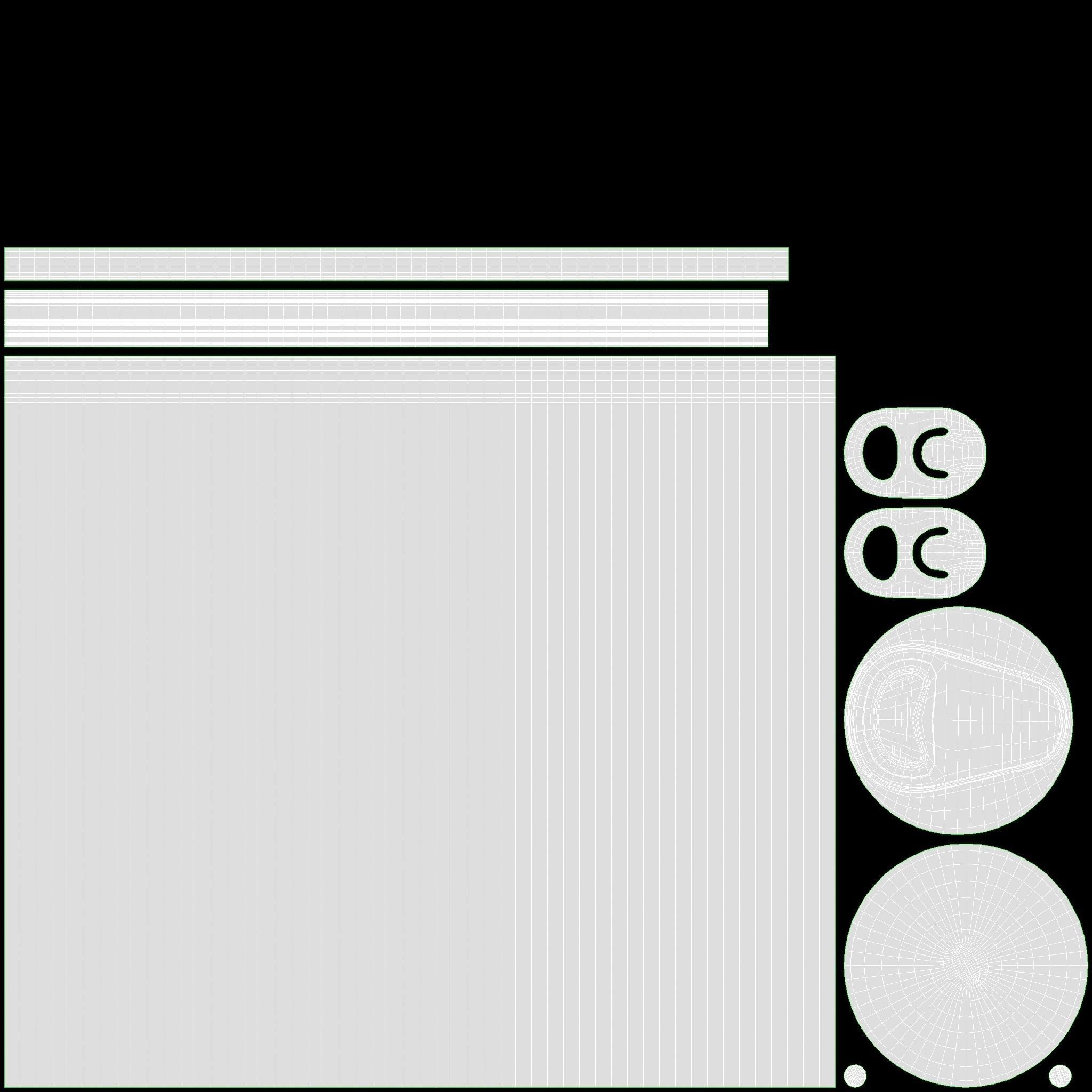 Beverage slim can 300ml 3D model_8