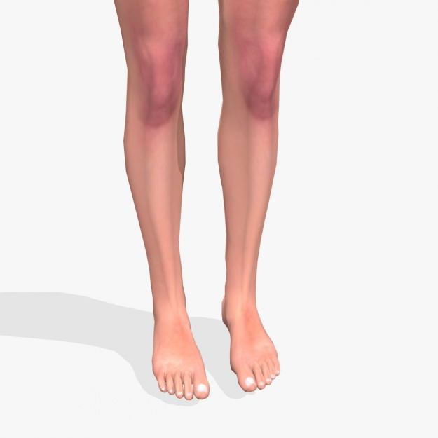 Sexy Young Man A3 Low-poly 3D model_9