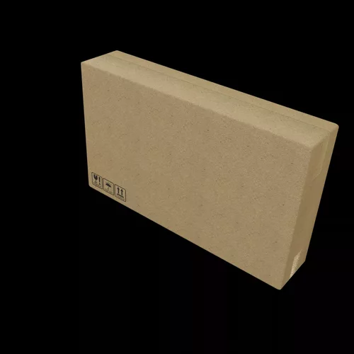 TV and Monitor Cardboard Packaging Box 200x40x120mm with 4K PBR