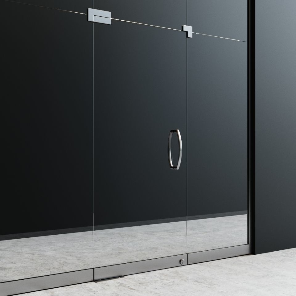 Fittings For Glass Doors 3D model_1