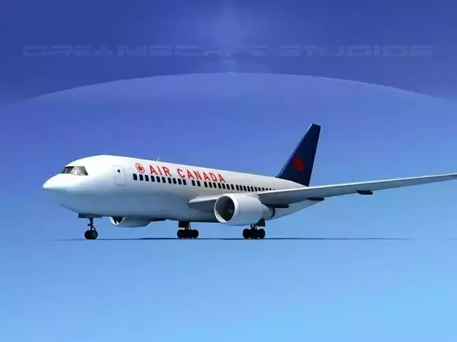 Boeing 767-200ER Air Canada 2 3D model