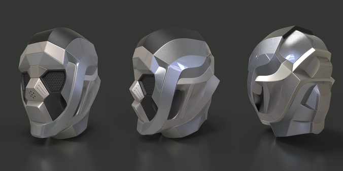 Robotic head 3D model