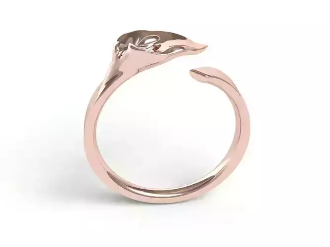 Ringmodel122 - Cala ring 3D print model