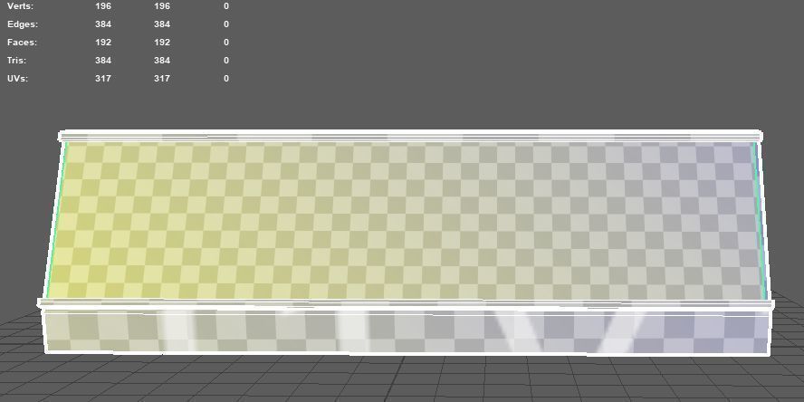 Desk name and Title plate 3D model_4