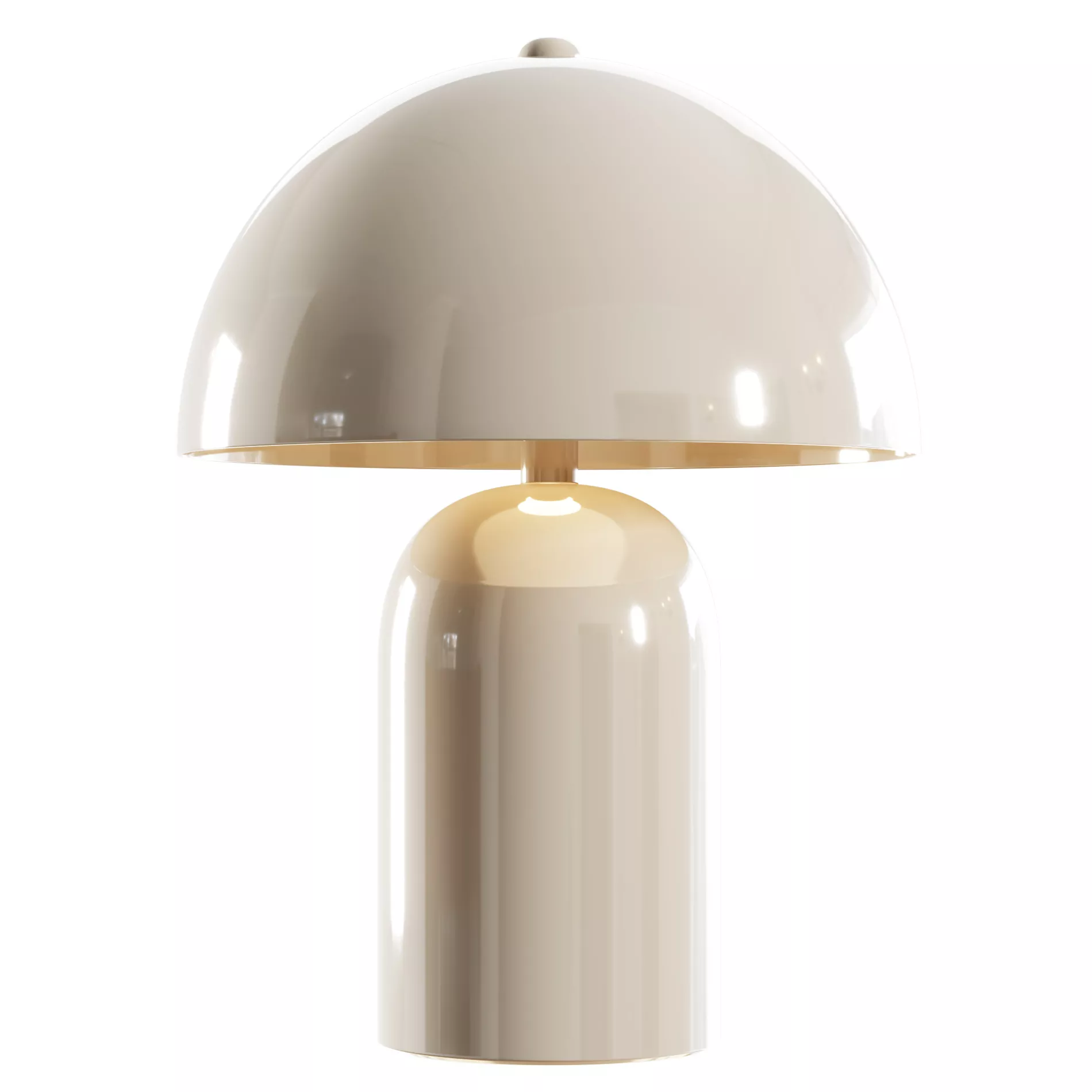 Walter Small Retro Table Lamp By Westwing 3D model