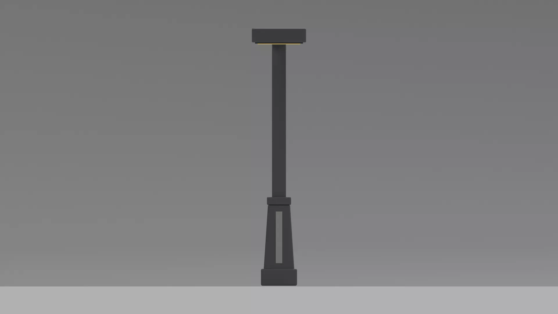 Cartoon Street Light Low-poly 3D model