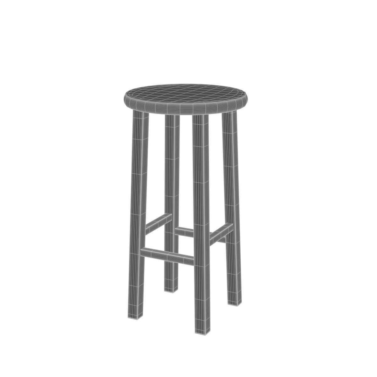 Simple Small Stoll 3D model_2