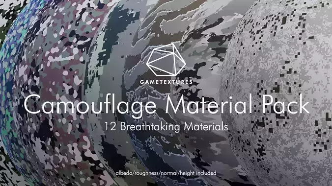 GameTextures  Camouflage Material Pack