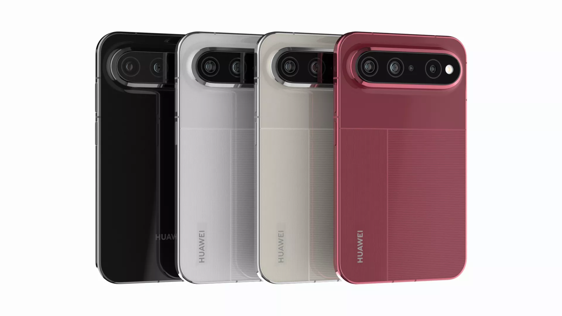 Huawei Pura X View All Colors 3D model