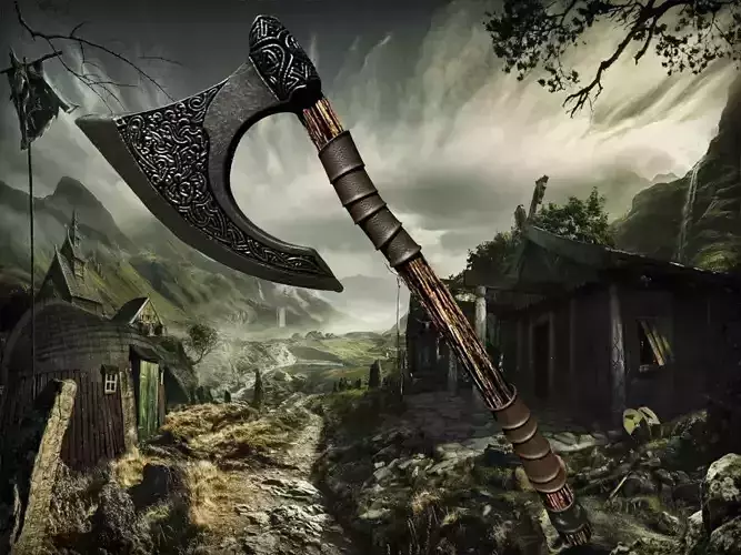 viking axe