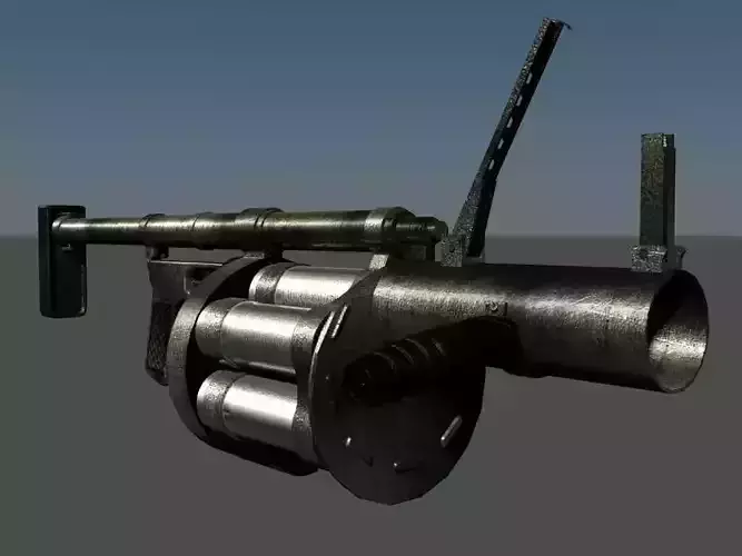 grenade launcher 3D model