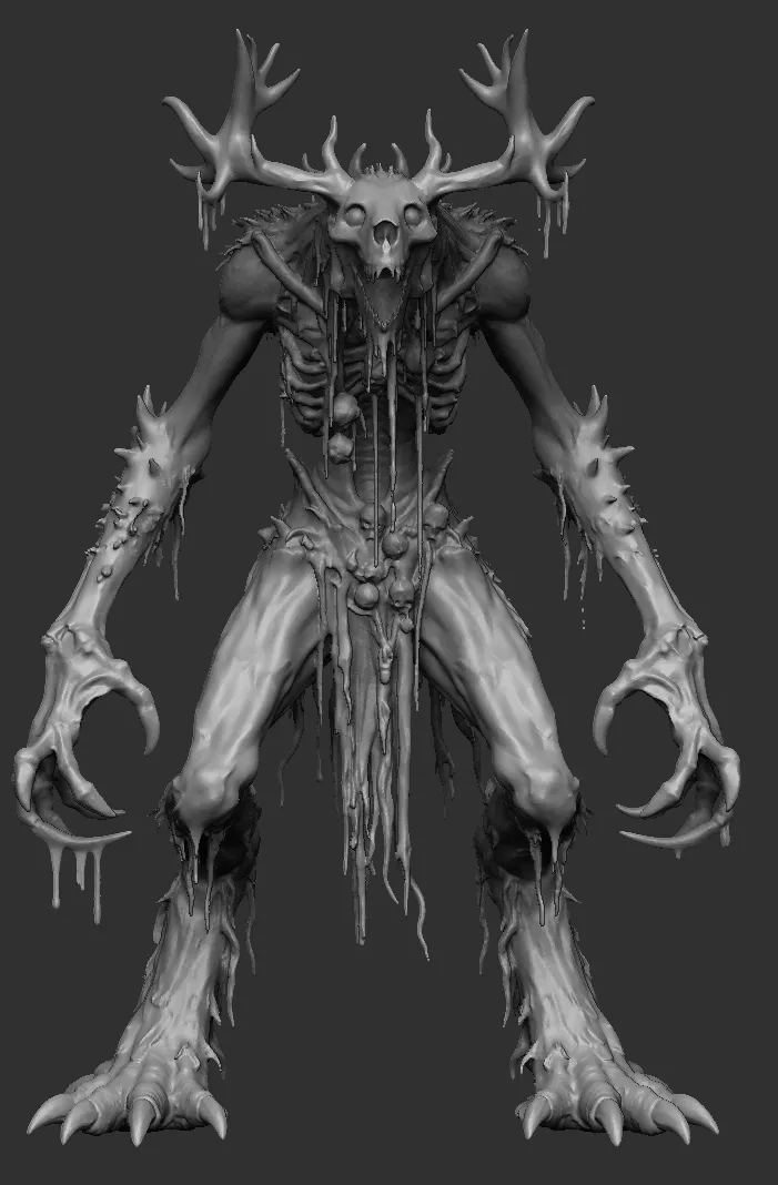 Wendigo 3D model