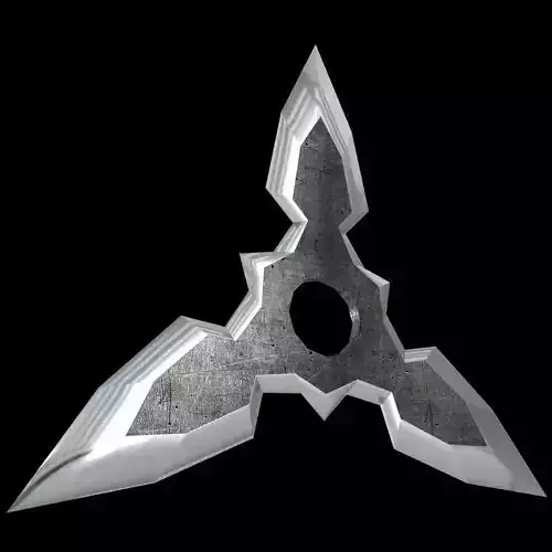 shuriken metal sword