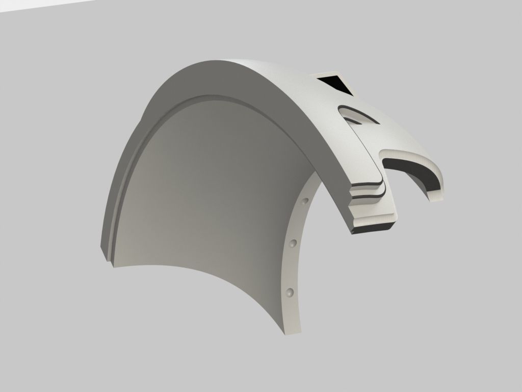 Gipsy Danger Pilot Helmet 3D print model_9