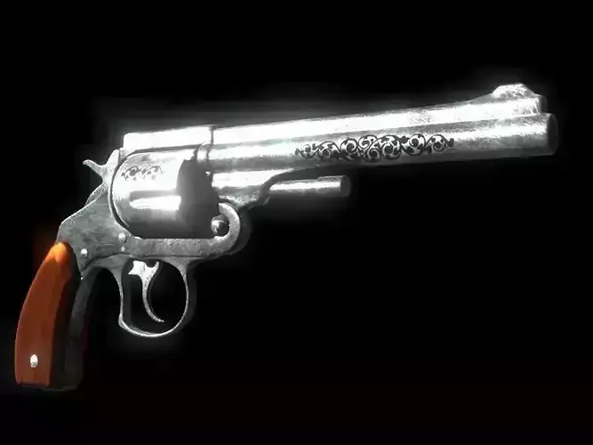 mexican gun 3D model