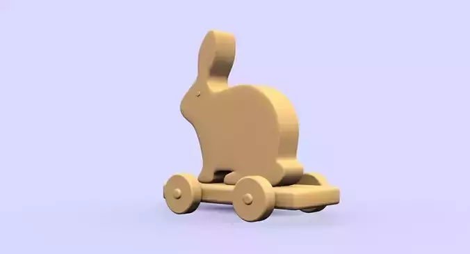 Rabbit 3D printing Model