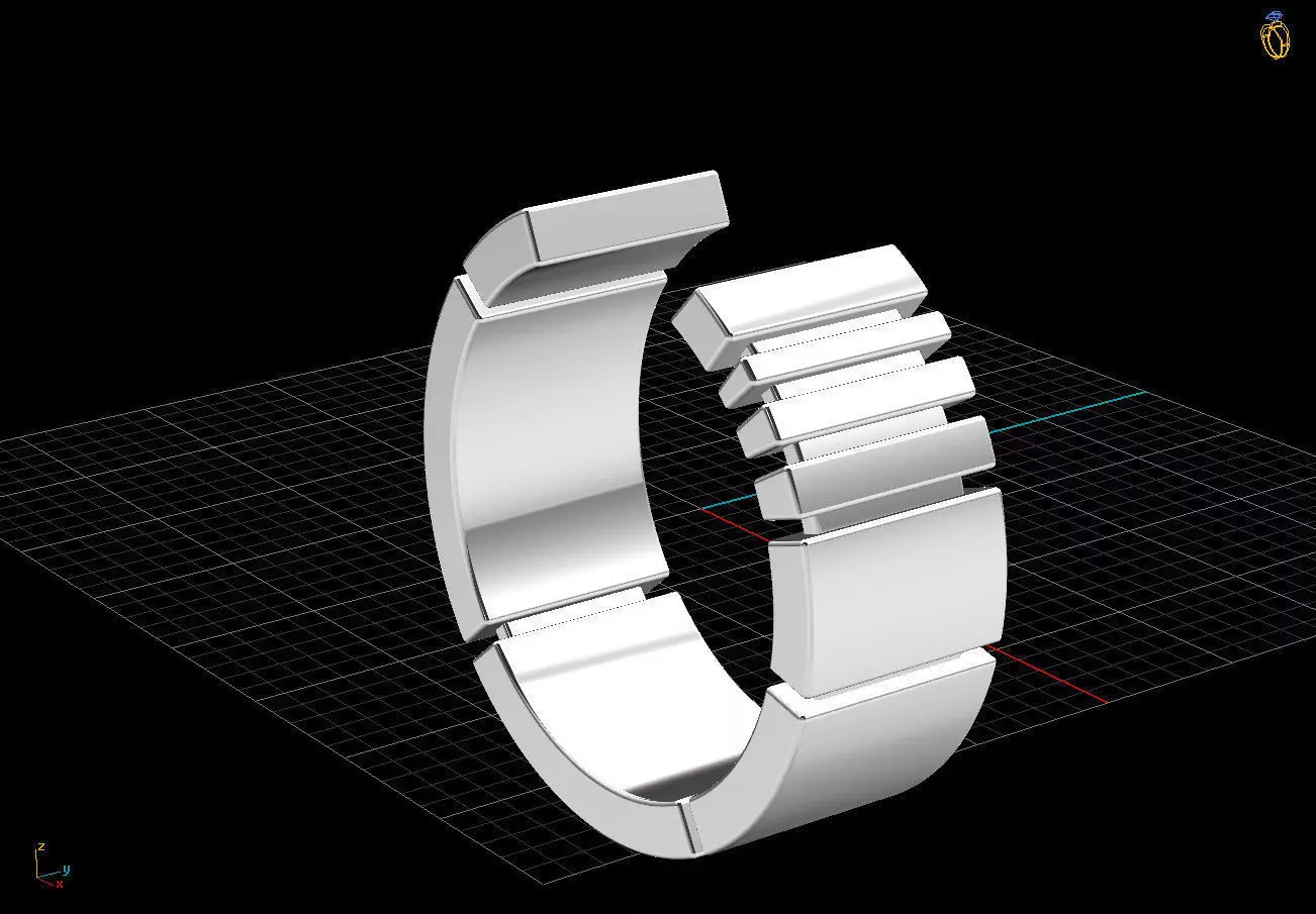 Ring Jewelry  3D print model_0