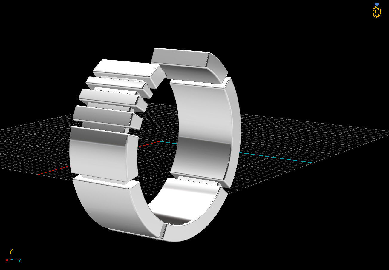 Ring Jewelry  3D print model_1
