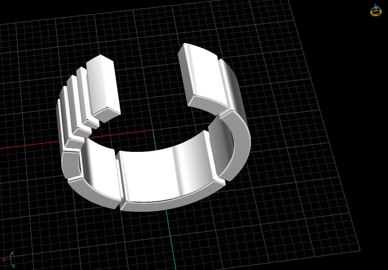 Ring Jewelry  3D print model_4