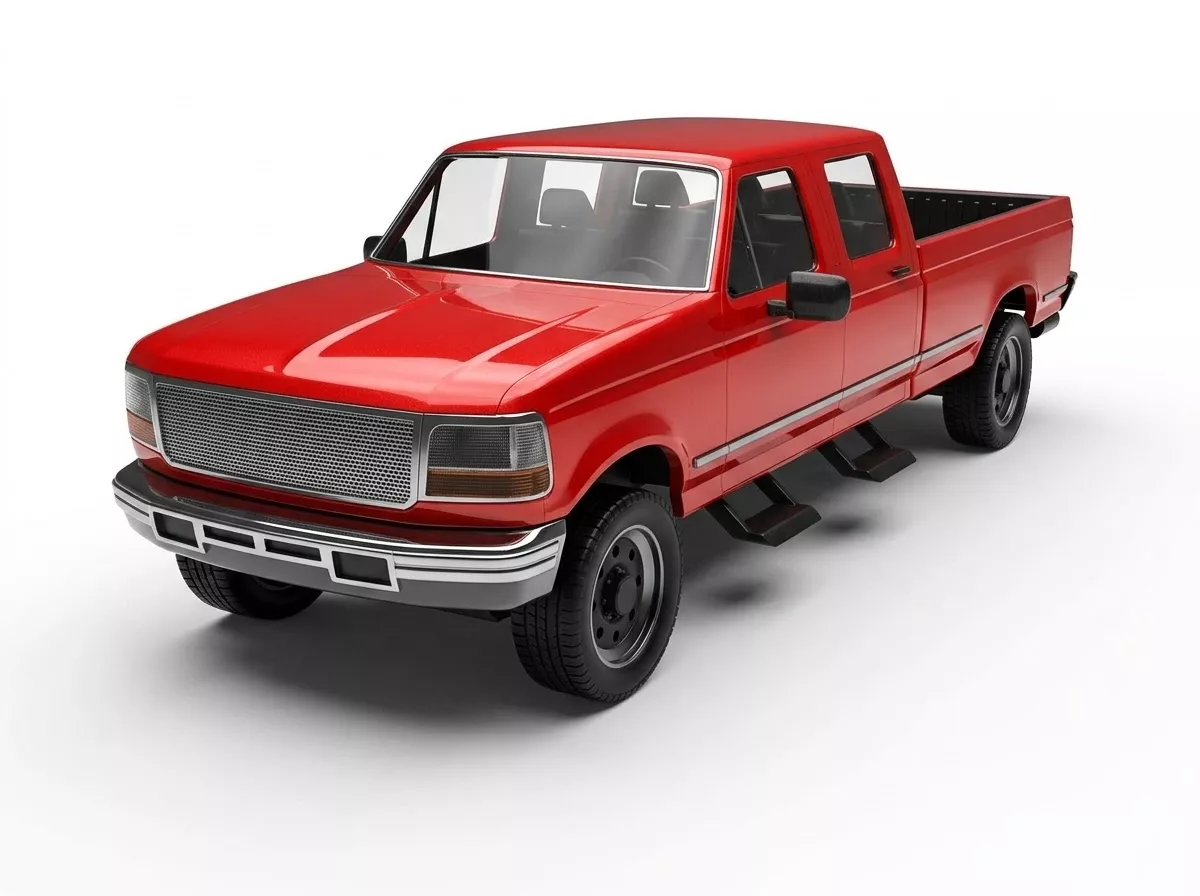 1992 f 150 Classic Pickup Truck Rc and scale model 3D print model